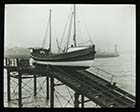 Lifeboat on Ramp [Lantern Slide]  | Margate History